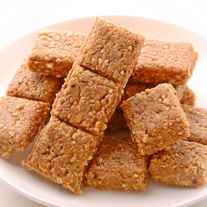 14_7e2960f5-45a1-4068-9e1a-0277788c2cc0_700x700.jpg Sp. Crush Groundnut Chikki (With Butter & Cardamon) - Image 1