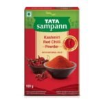 Tata Sampann Kashmiri Red Chilli Powder with Natural Oils Kashmiri Lal Mirch Powder
